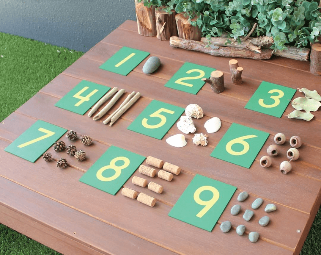  7 ways of teaching counting skills using nature