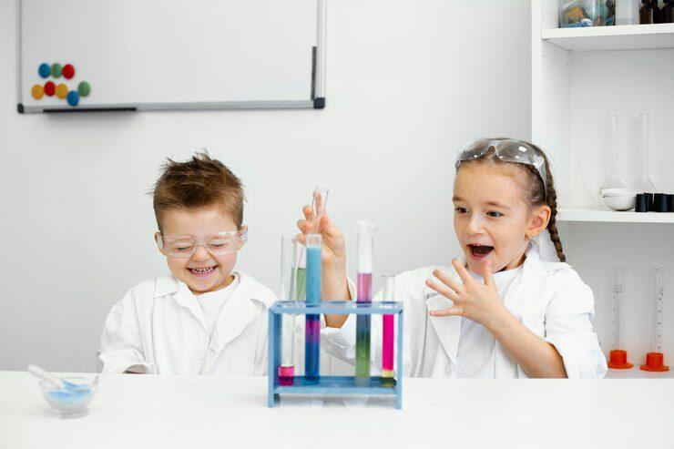 Play is another powerful way to incorporate STEM. Simple experiments like creating a baking soda volcano or growing a bean plant captivate young minds.