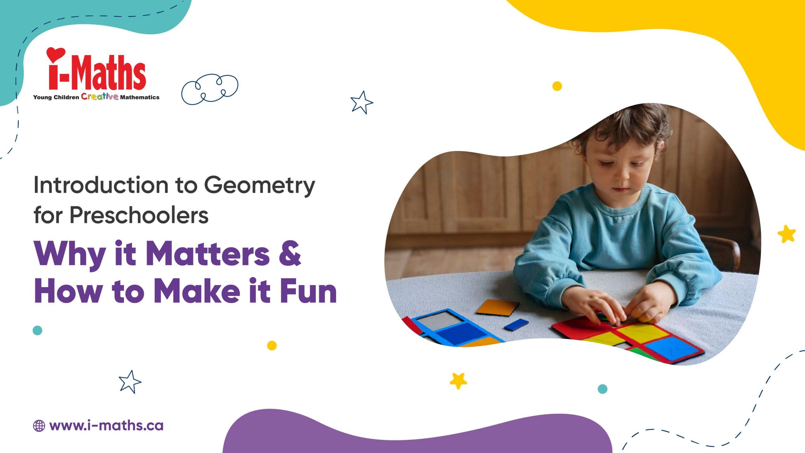 From Shape Recognition to Early Geometry: Practical Ways to Introduce Geometry Concepts in Daily Activities