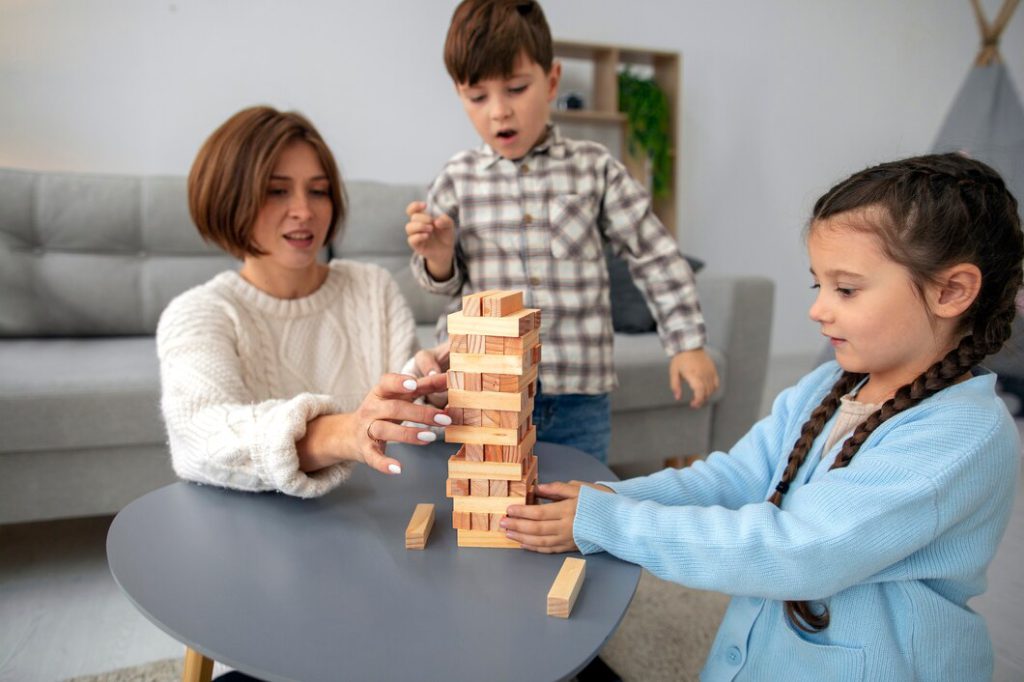 Stacking and Building Games